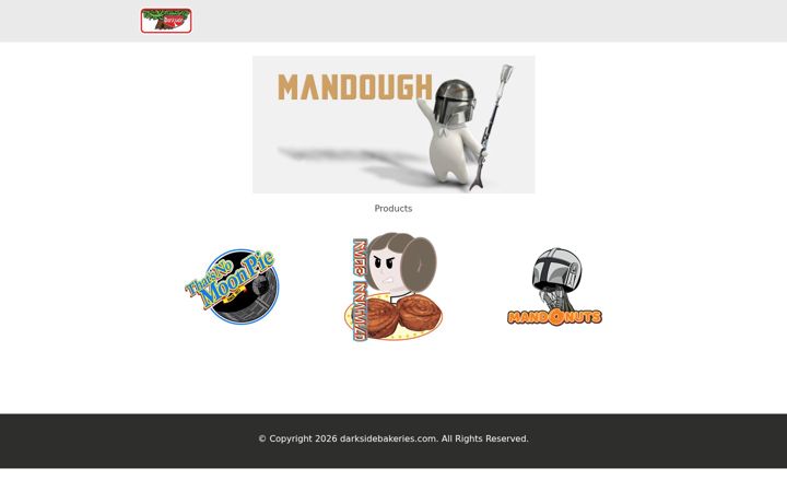 Screenshot of darksidebakeries.com