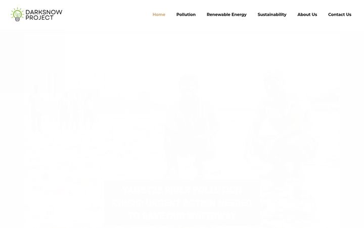 Screenshot of darksnowproject.com