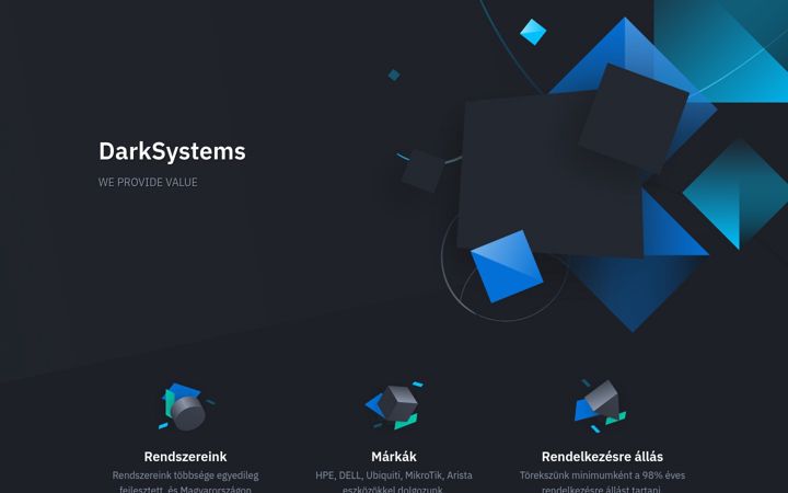 Zrzut ekranu darksystems.hu