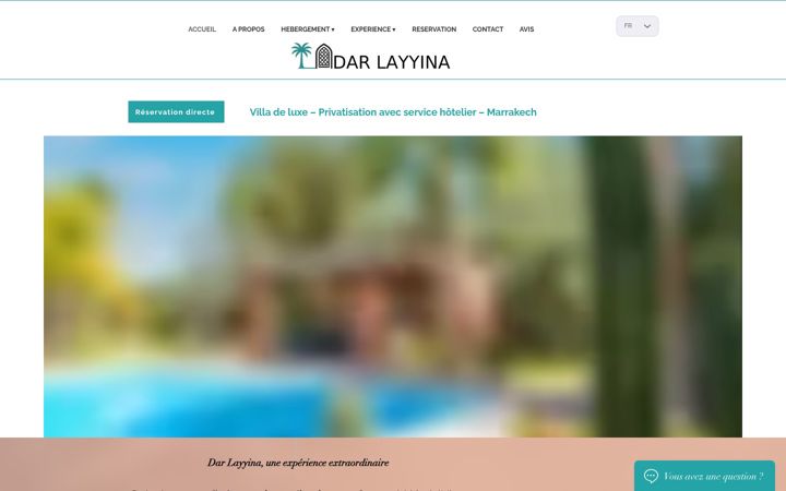 Screenshot of darlayyina.com