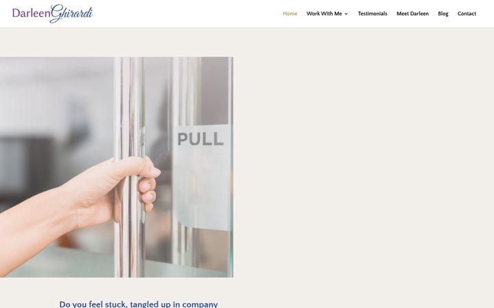 Screenshot of darleenghirardi.com