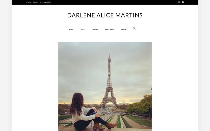 Screenshot of darlenemartins.com
