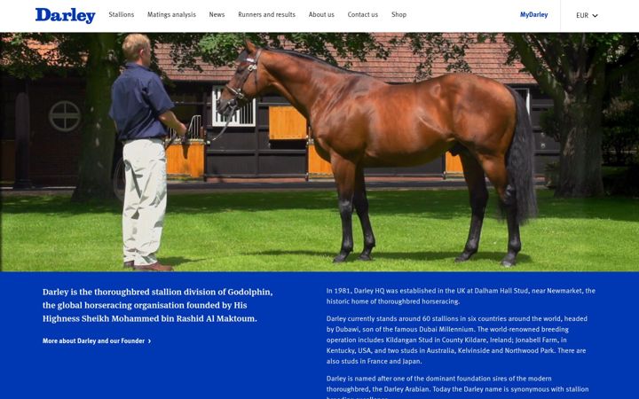 Screenshot of darleyeurope.com