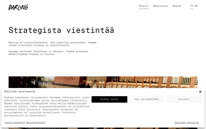 Screenshot di darling.fi