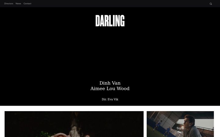 Skærmbillede af darlingfilms.co.uk