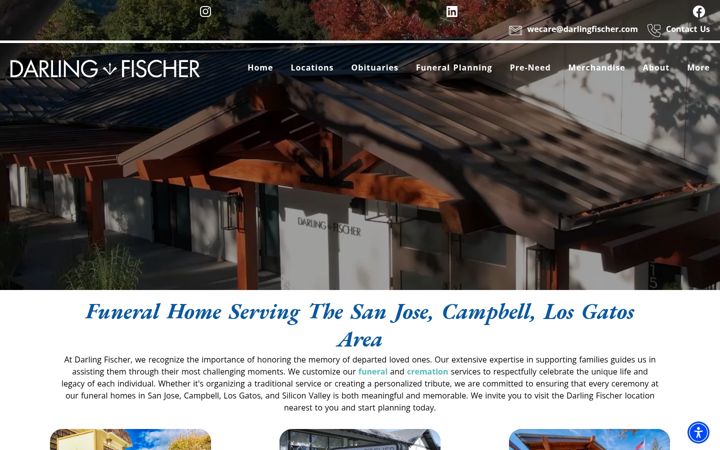 Screenshot of darlingfischer.com