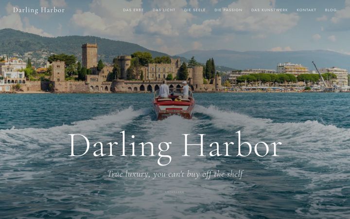 Screenshot of darlingharbor.de