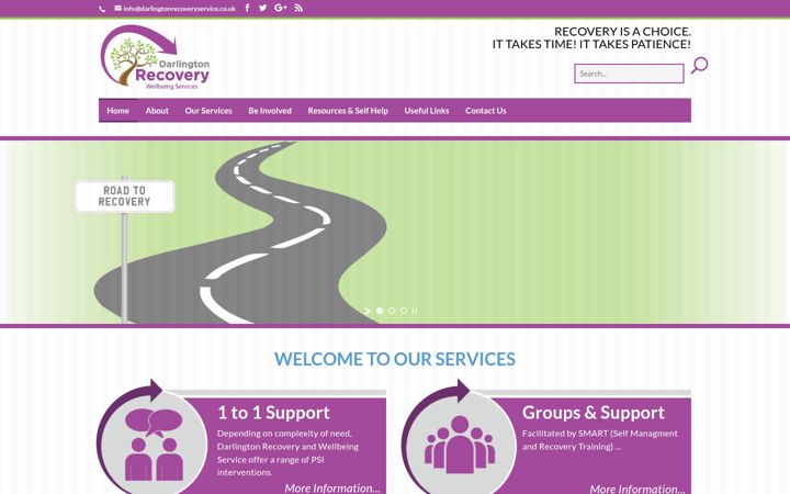 Screenshot of darlingtonrecoveryservice.co.uk
