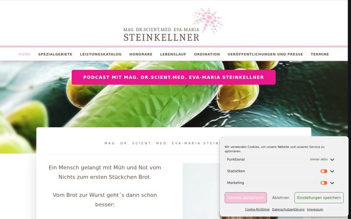 Screenshot of darm.co.at