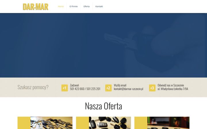 Screenshot van darmar-szczecin.pl