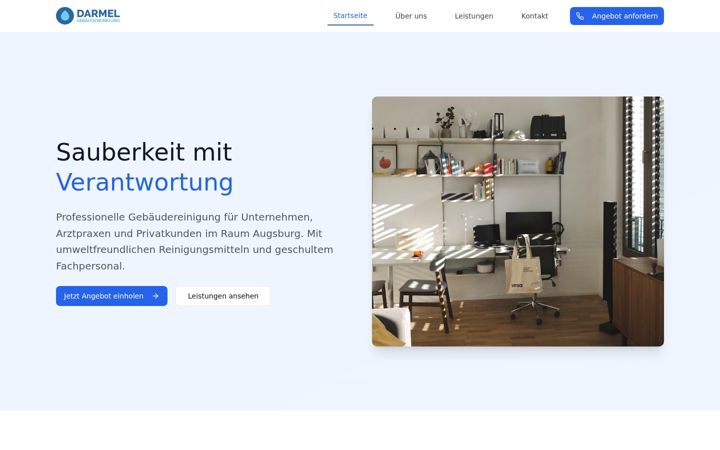 Screenshot of darmel.de