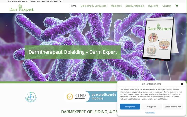 Screenshot of darmexpert.nl