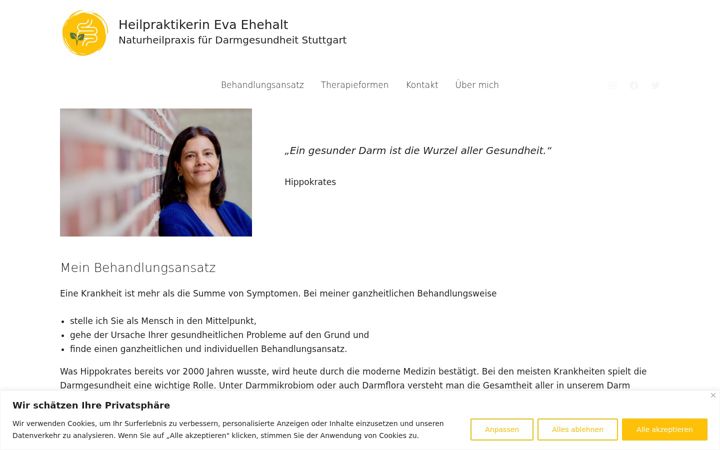 Screenshot of darmgesund-stuttgart.de