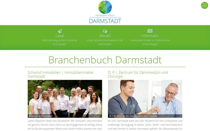 Screenshot of darmstadt-links.de