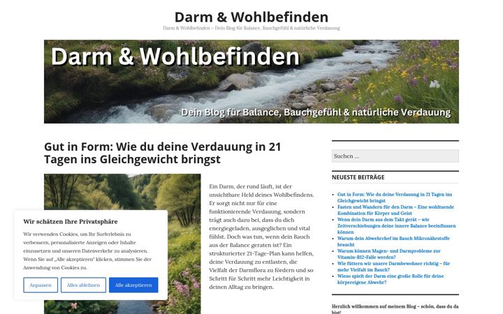 Screenshot di darmundverdauung.altervista.org