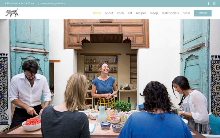 Screenshot of darnamir.com