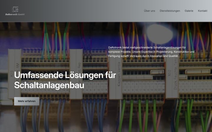 Screenshot of darotronik-pforzheim.de