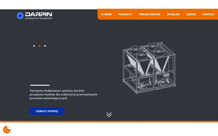 Screenshot of darpin.pl
