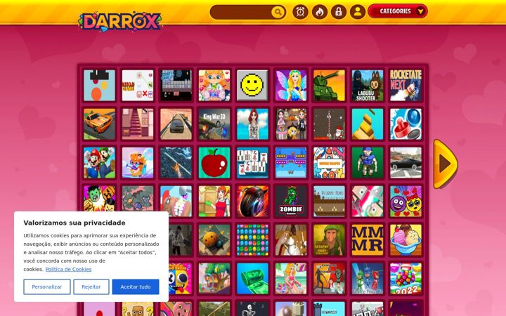 Screenshot of darrox.com