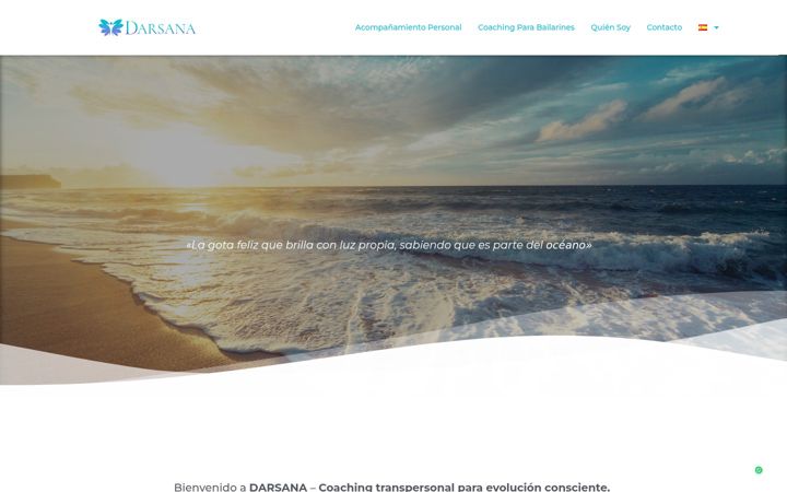 Screenshot von darsana.es