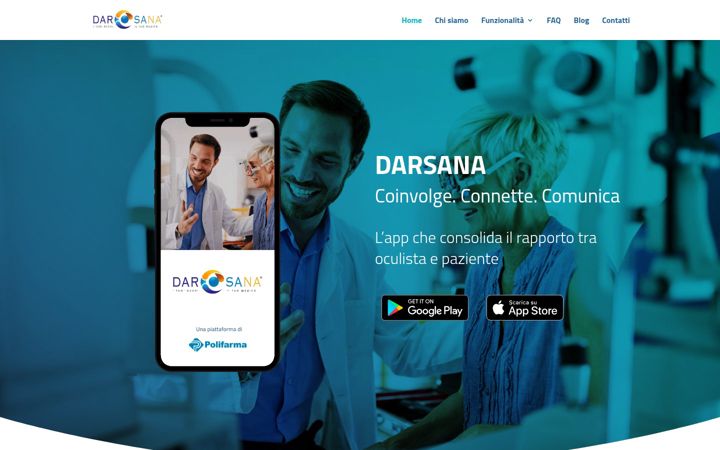 Zrzut ekranu darsanapp.it
