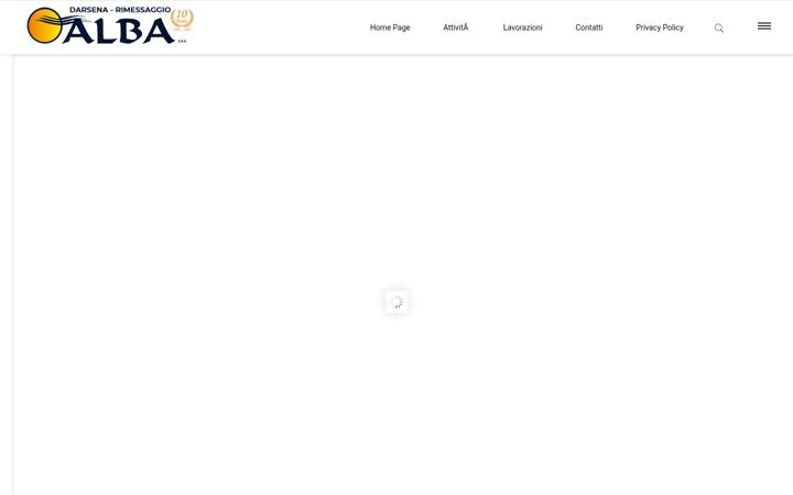 Screenshot stránky darsenalba.it