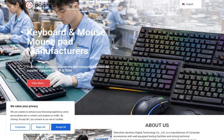 Screenshot of darshion.com