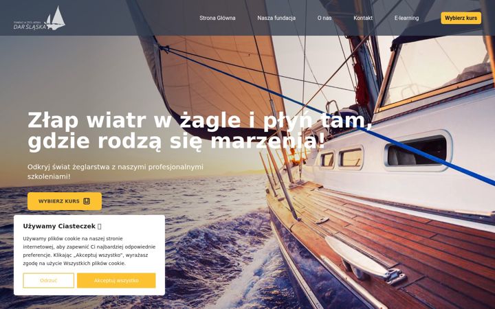 Screenshot of darslaska.pl