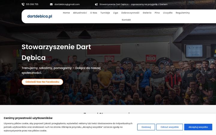 Screenshot του dartdebica.pl