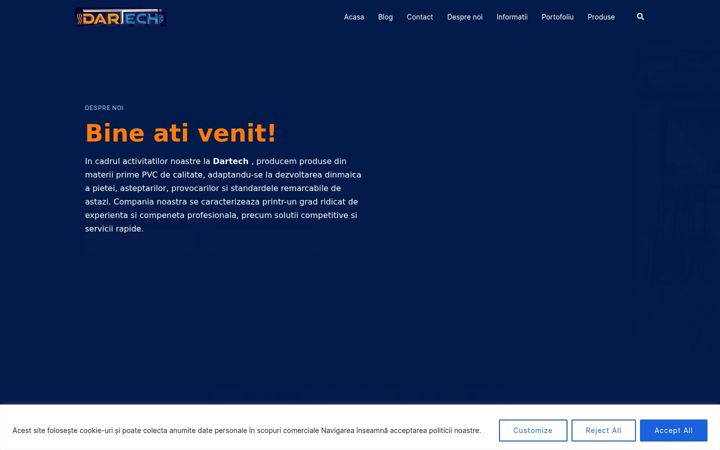 Screenshot of dartech.info