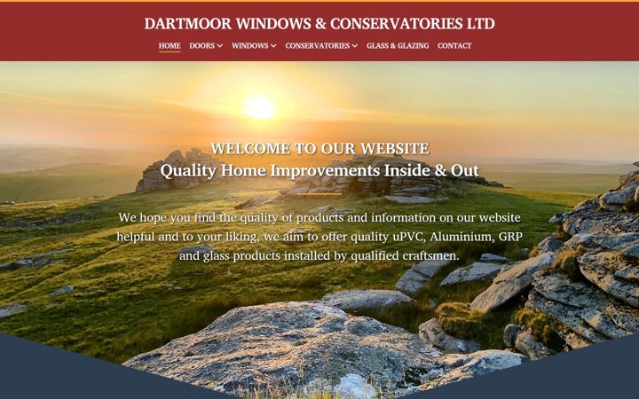 Screenshot of dartmoorwindows.com