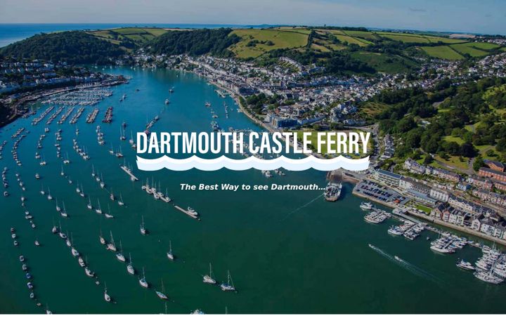 Screenshot of dartmouthcastleferry.co.uk