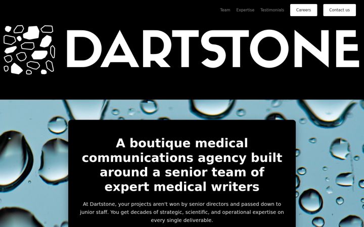 Screenshot of dartstone.co.uk