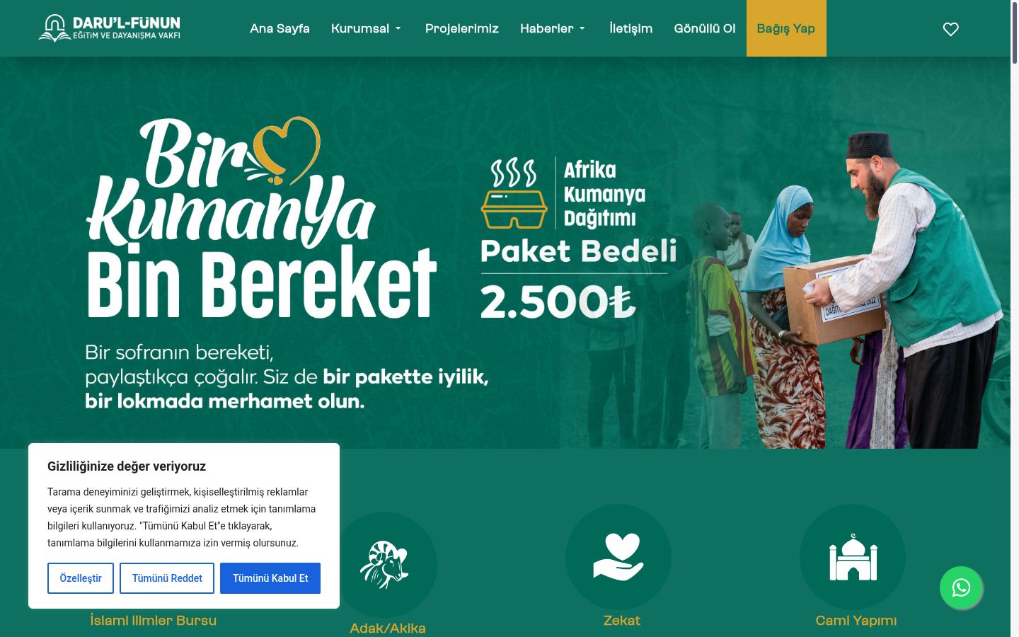 Sutikimo reklamjuostės, rodytos prieš bet kokią sąveiką, ekrano kopija