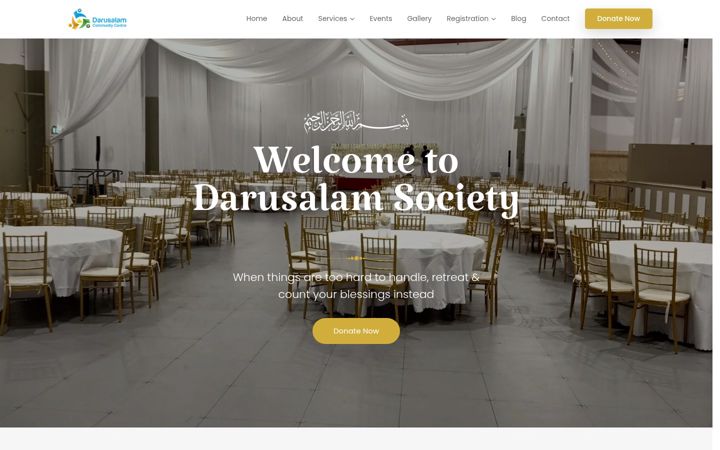 Zrzut ekranu darusalamsociety.org.au