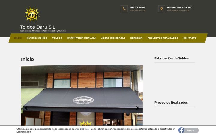 Screenshot of darusl.com
