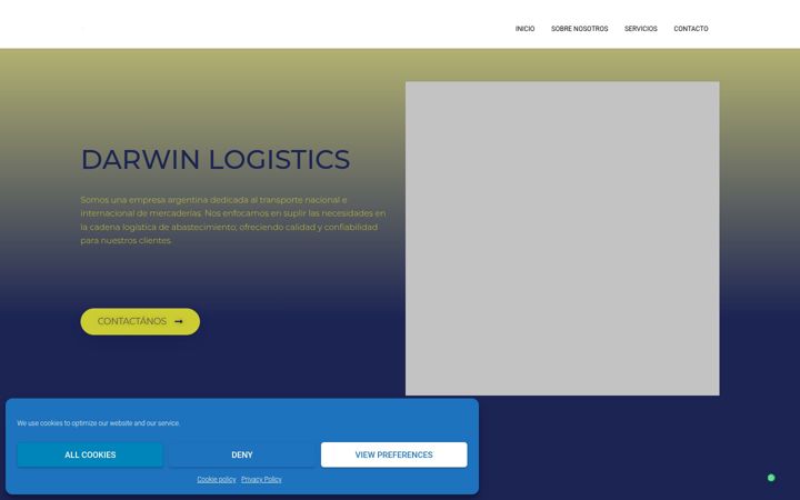 Screenshot of darwinlog.com
