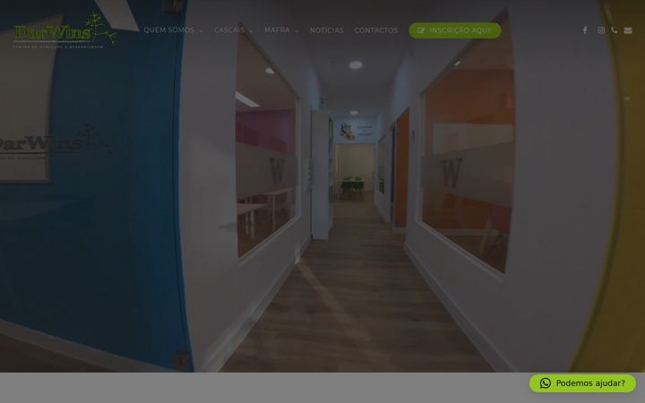 Screenshot of darwins.pt