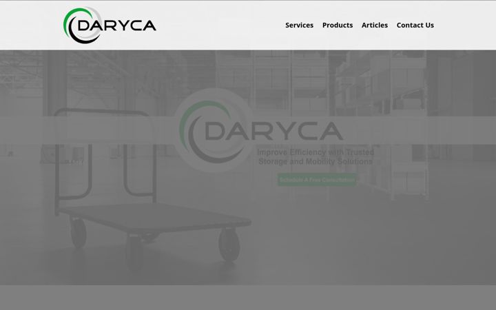 Screenshot of daryca.com