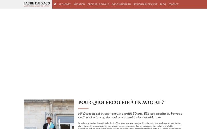 Zrzut ekranu darzacq-avocat.fr