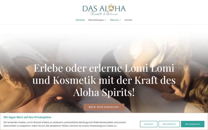 Screenshot of das-aloha.com