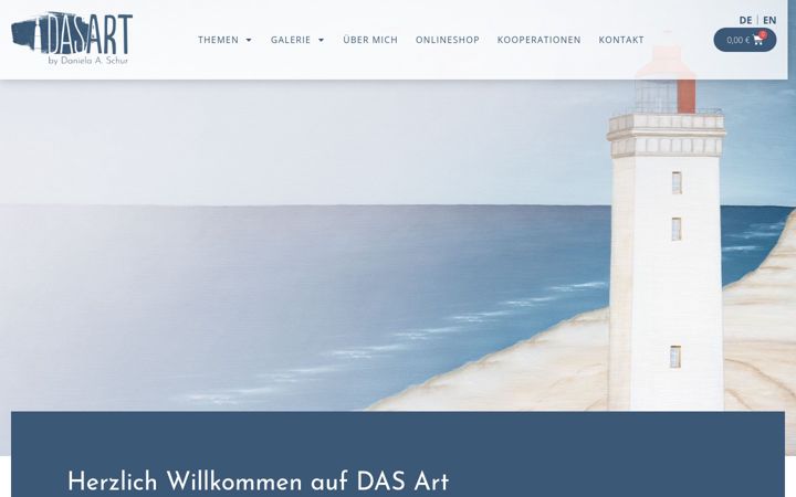 Screenshot of das-art.de