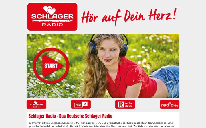 Screenshot of das-deutsche-schlager-radio.de