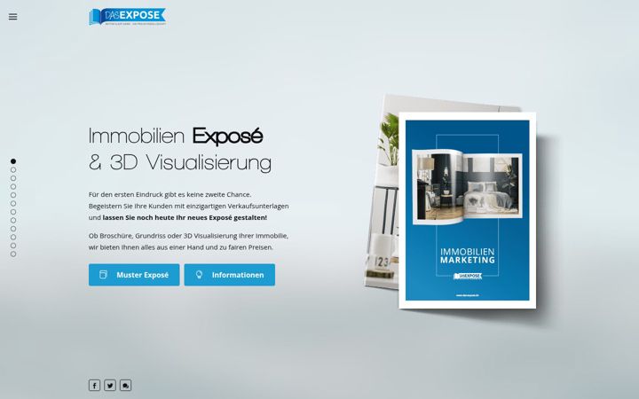 Screenshot of das-expose.de