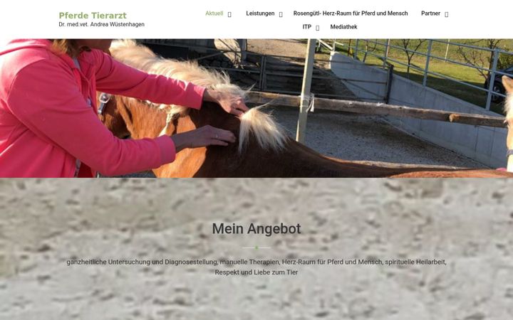 Screenshot of das-gesunde-pferd.at