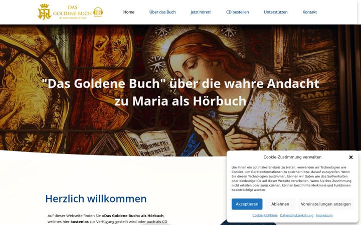 Screenshot of das-goldene-buch.info