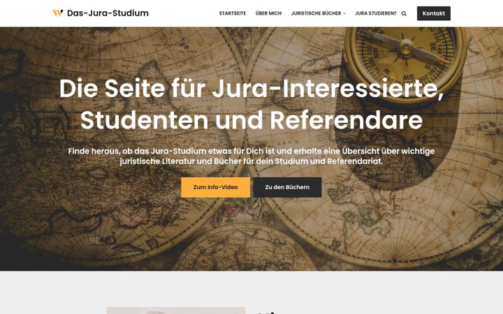 Screenshot of das-jura-studium.de