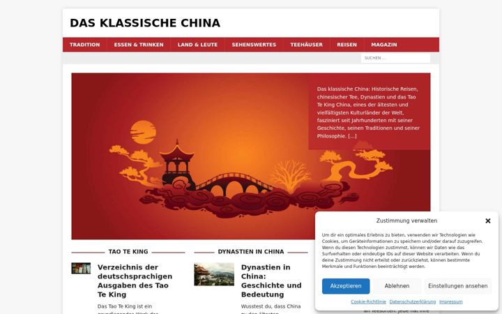 Screenshot of das-klassische-china.de