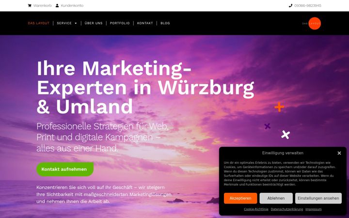Screenshot of das-layout.com
