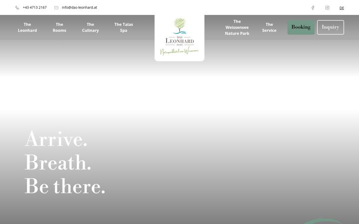 Screenshot of das-leonhard.at